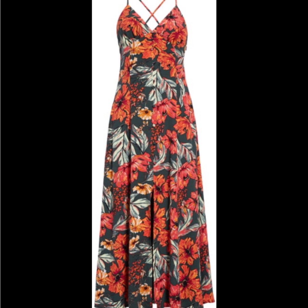 Leith | Nordstrom | Floral Strappy Sundress Dress